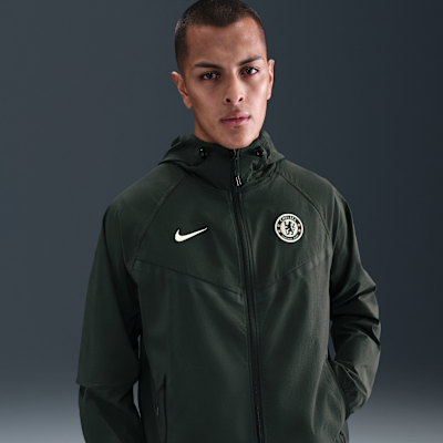 チェルシー　ウィンドランナージャケット　ウインドブレーカー　ナイキ　 NIKE チェルシー ナイキ テック ウーブン ウィンドランナー
